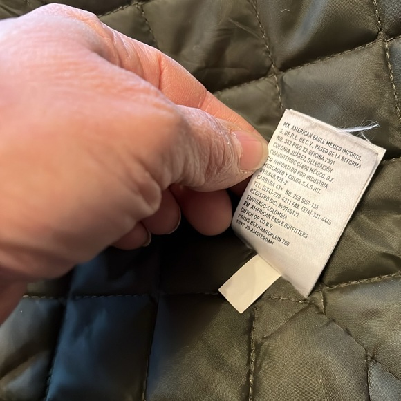 American Eagle Outfitters AEO - Parka with fuzzy shearling lining and hood XS - Picture 16 of 17